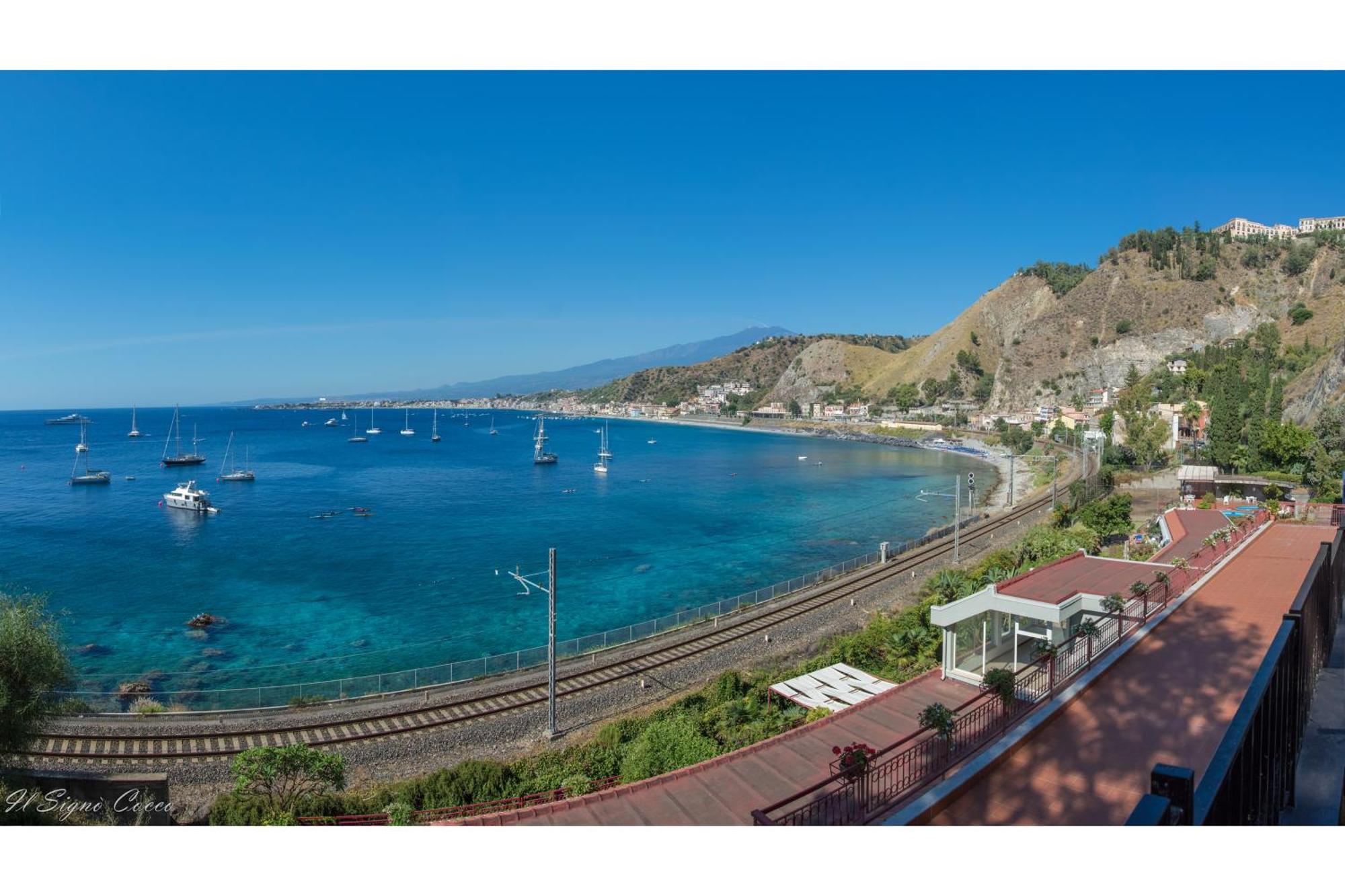 Il Signo Cocco Mare Apartment タオルミーナ エクステリア 写真